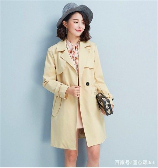 韩版风衣搭配帅气又显气质！冬季女士风衣外套就么穿
